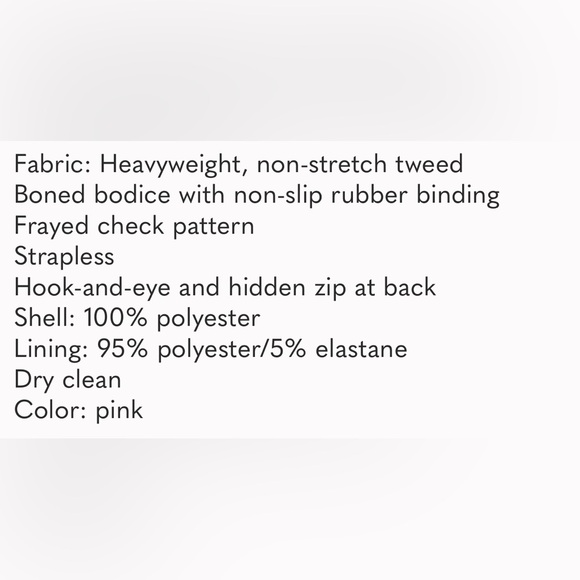 Amanda Uprichard EUC Kelsey Dress in Tweed - worn once and freshly dry cleaned! - Picture 3 of 3